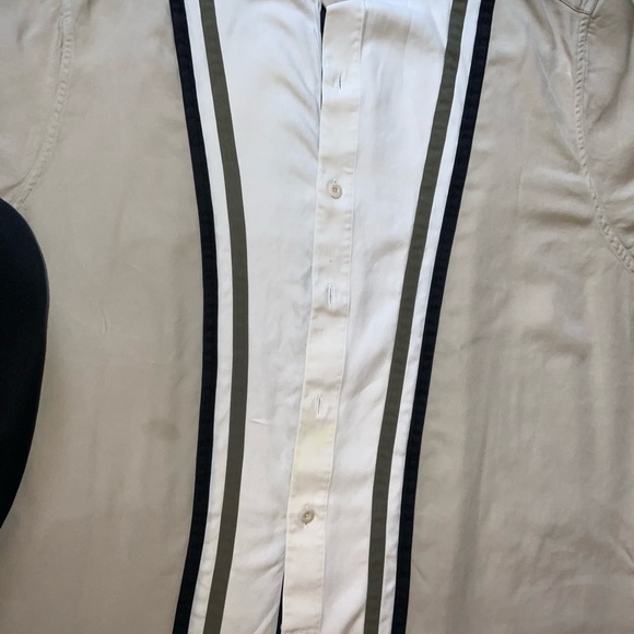 Nat Nast, 100% pure silk, shirt, beige and black size Medium, Perfect condition. - Picture 7 of 7